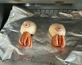 発酵なし、トースターで焼けるタコ&イカのパン作り方4写真