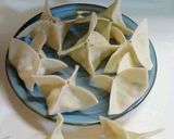 ☆アボカドの餃子包み揚げ☆作り方3写真