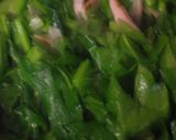 ほうれん草とベーコンのオムレツ作り方4写真