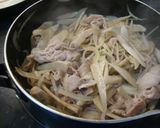 レモンが香る♡豚肉ごぼうのクリームライス作り方5写真