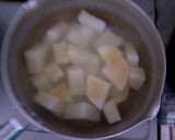 照り大根と鶏肉の簡単煮物作り方2写真