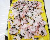 デコおにぎり*カラフルうずまき海苔巻き作り方5写真