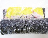 デコおにぎり*カラフルうずまき海苔巻き作り方6写真
