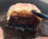 和風きのこソースのふわふわハンバーグ作り方6写真