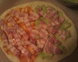 アボカドソースピザ作り方5写真