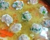 ♡鶏団子と卵のおかず味噌汁♡作り方8写真