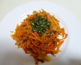 にんじんメインの　簡単フライパン炒め。作り方4写真