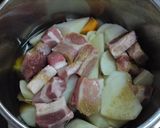 圧力鍋で★大根と豚バラのこっくり煮作り方3写真