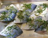 青魚が香ばしく変身☆鯖の香草パン粉焼き作り方1写真