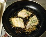 青魚が香ばしく変身☆鯖の香草パン粉焼き作り方3写真