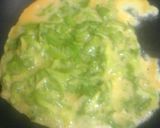 セロリの葉っぱが美味しい卵料理　中華風作り方3写真