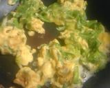 セロリの葉っぱが美味しい卵料理　中華風作り方4写真