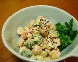 野菜と大豆とソーセージのコロコロサラダ作り方3写真