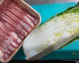 豚バラと白菜のミルフィーユ作り方1写真