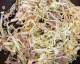 キャベツとトマトの麻婆ソーススパ作り方3写真