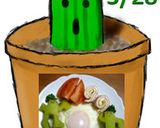 とにかく可愛く目玉焼♪お花をＯＮ♪No１作り方10写真