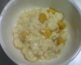 簡単！豆腐とコーンのまぜまぜ離乳食作り方5写真