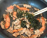 豚こまと切り昆布の炒め煮作り方5写真