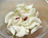 新たまねぎの酢醤油漬け作り方1写真