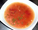 ガーリックバター風味ミネストローネポテト作り方1写真