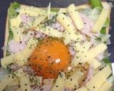 ∞朝食に。半熟卵とチーズのトースト∞作り方3写真