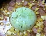 パリッと朝食ウインナーと新玉ねぎのピラフ作り方6写真