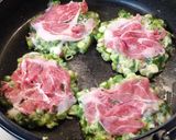 簡単ネギ焼き♪ビールにぴたりの粉モン～☆作り方2写真
