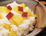和風だしで簡単＊しめじと枝豆のおこわ作り方7写真