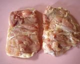 鶏もも肉のソテー✽ワインいちじくソースで作り方1写真