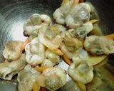 旨い！青柳貝と白ねぎの炒め煮作り方1写真