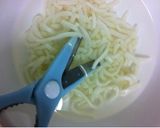 離乳食後期♥しらすとあおさの煮込みうどん作り方5写真