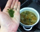 離乳食後期♥しらすとあおさの煮込みうどん作り方9写真