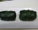 野沢菜の葉っぱ巻きごはん作り方4写真