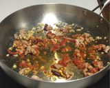 ナスと豚肉の旨辛和風アラビアータ作り方6写真