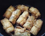 リメイク~油揚げの野菜巻き作り方10写真