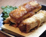 リメイク~油揚げの野菜巻き作り方11写真