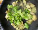 鶏肉と茄子のカルボナーラ作り方9写真