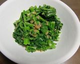 からし菜のピクルス入りドレッシング和え作り方4写真