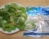パッケージサラダでピリカラ豆腐サラダ作り方1写真