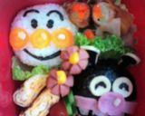 アンパンマンとバイキンマン幼稚園キャラ弁作り方9写真