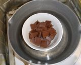 クッキークリームinチョコ作り方1写真