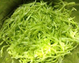 キャベツと納豆の和風おつまみサラダ作り方1写真