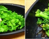 レンジで1分半！菜の花のからし和え作り方3写真