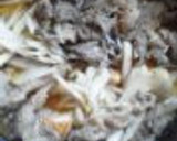 塩麹で厚揚げと牛ごぼうの甘辛煮作り方4写真