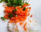 野菜たっぷりヘルシー★鶏豆腐きんちゃく作り方1写真