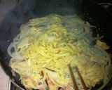 シーザードレッシングで味付け生パスタ作り方3写真