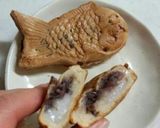 ビタントニオで焼く☆白玉入り豆乳たい焼き作り方16写真