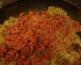 合挽肉で万能そぼろタネ☆野菜豊富リメイク作り方4写真