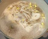 豆もやしとアサリのスープ作り方4写真