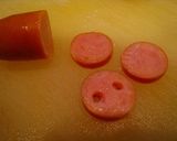 ブタちゃんおにぎり♪作り方1写真
